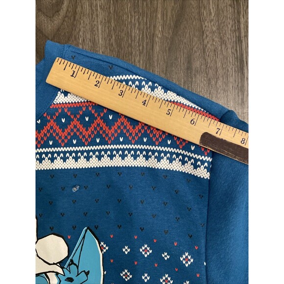 Disney Stitch Merry Stitchmas Ugly Christmas Sweater LIGHT UP Kids  Small (3/5) - Picture 11 of 12